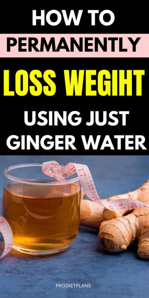 Ginger water